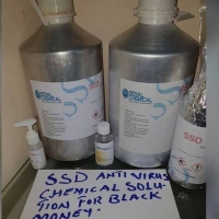 HIGH QUALITY SSD CHEMICAL SOLUTION TO CLEAN BLACK MONEY AND AUTOMATIC MACHINE .