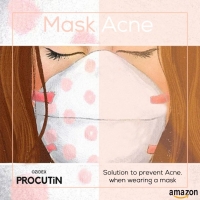 The solution to prevent acne when wearing a mask