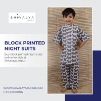 Block Printed Night Suits