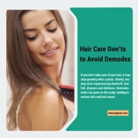 Hair Care Don'ts to Avoid Demodex